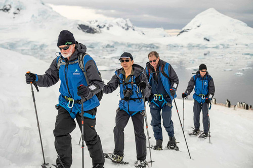 Snowshoeing, Neko Harbour, Antarctica, Martin Gregus